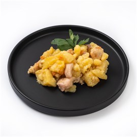 Картофель тушеный с курицей 180 гр 7149