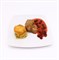 Медальоны из свиной вырезки с картофельным гратеном и вишневым соусом 310 гр - фото 5812
