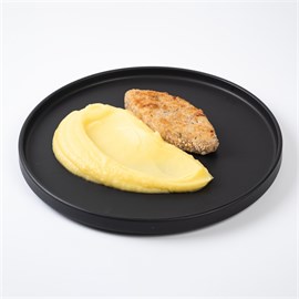 Котлета из индейки с картофельным пюре 2560