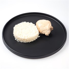 Курица отварная с отварным рисом 275г 2545
