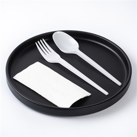 Набор столовых приборов с салфеткой 1шт 1853