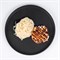 Мясо по-французски, спагетти отварные 260 гр 7650
